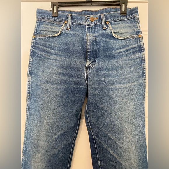 Vintage Wrangler Women’s Blue Jeans Bootcut - Picture 4 of 6